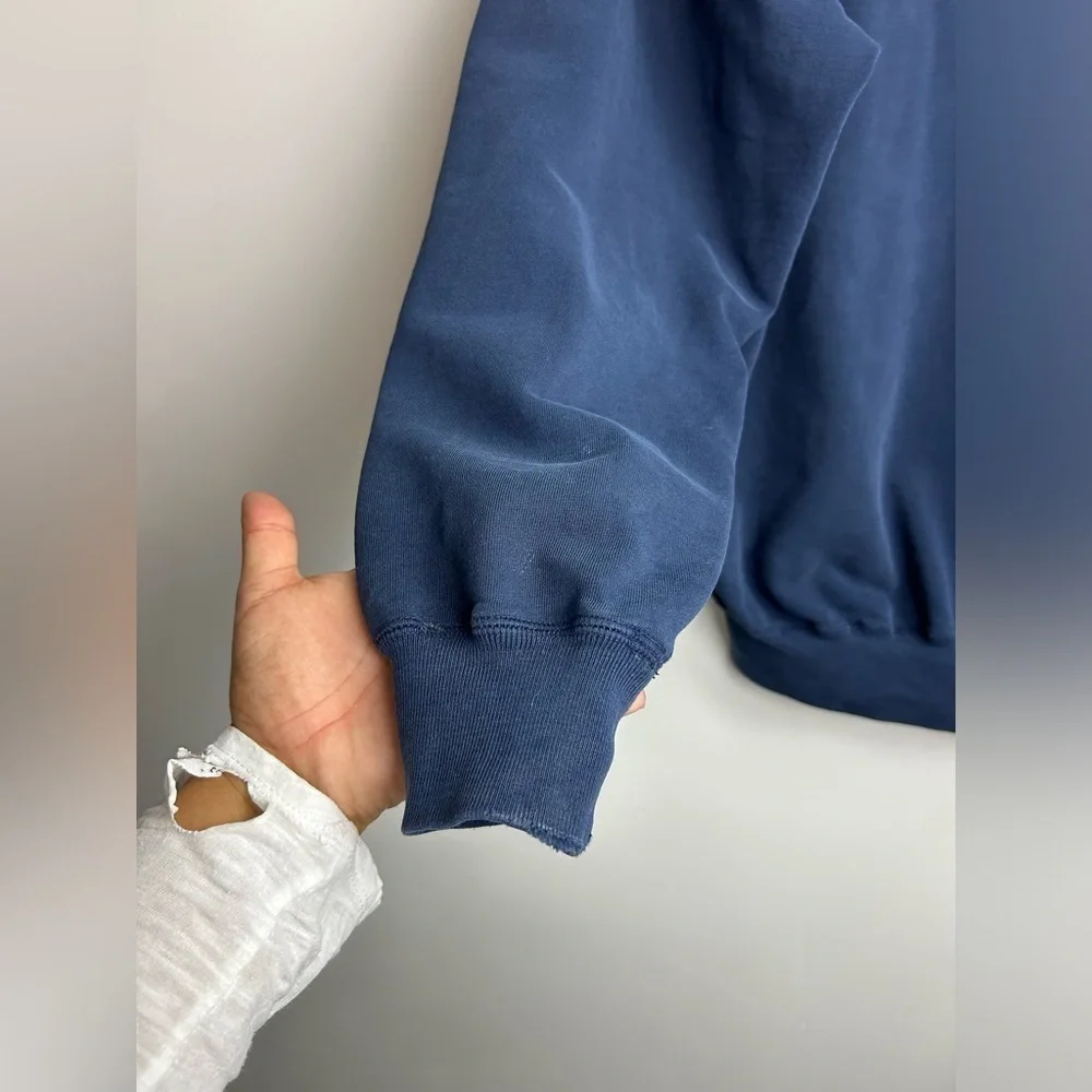 Vtg 90s Polo by Ralph Lauren Blue tag Fleece long Sleeve pullover sweater size M